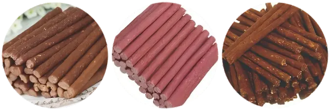Semi-auto Jerky Treats Samples Semi-auto Jerky Treats Samples Finished Products
