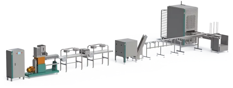 Fully Automatic Knotting Line Fully Automatic Knotting Line