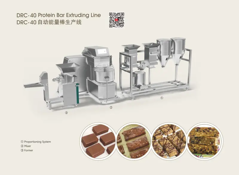 Protein Bar Extruding Line