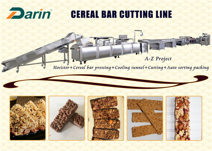 cereal bar cutting line