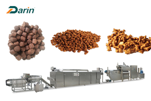 Dog, Cat, Bird, Fish, Turtle, Rabbit, Horse And Other Pet Food Extrusion Production Line.