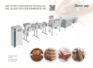 DRC-55 Mini Chocolate Bar Forming Line