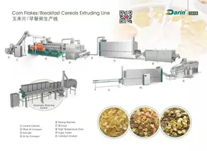 Corn Flakes / Breakfast Cereals Extruding Line