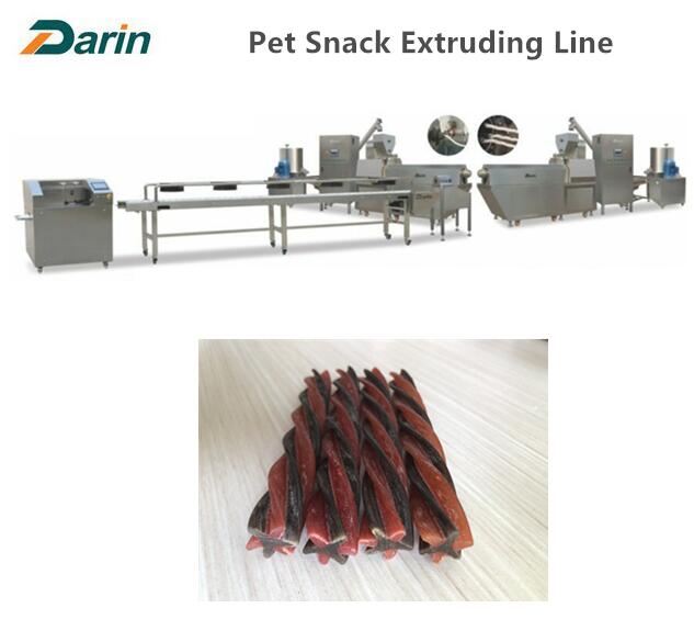 pet snack extruding line
