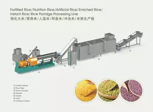 Fortified Rice Nutrition Rice Artificial Rice Enriched Rice Instant Rice Rice Porridge Processing Line