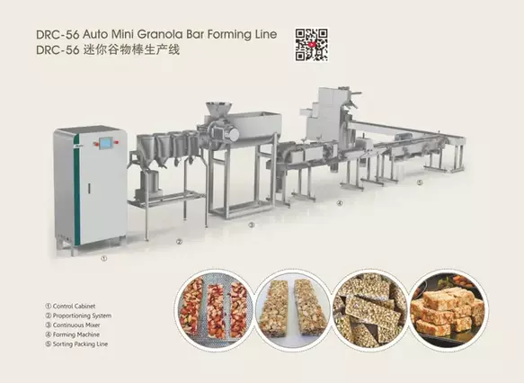 Mini&nbsp;Granola&nbsp;Bar&nbsp;Forming Machine