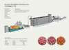Bi-color Pet Kibbles Extruding Line