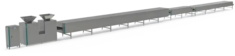 Dual-Texture Meat Treats Processing Line