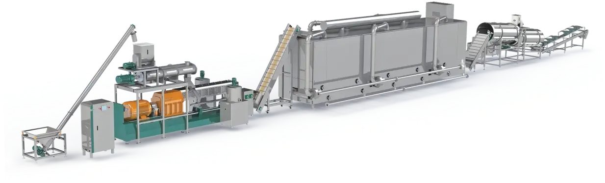 Fully Auto Core Filling Snacks Extruding Machine Line