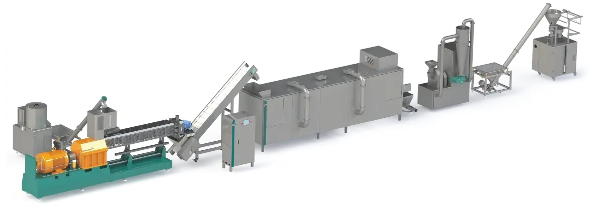 Nutrition Powder Baby Rice Powder Modified Starch Processing Machine Line