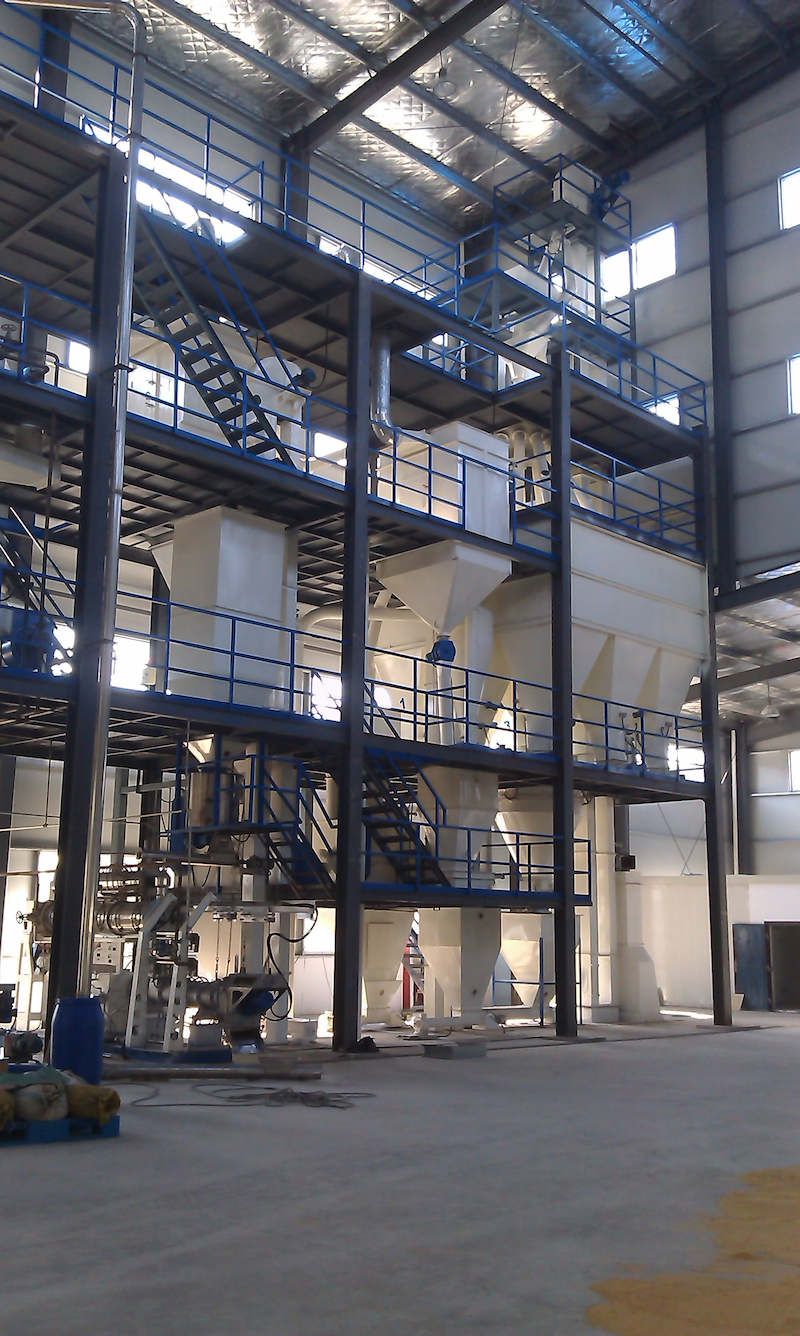 Fish Feed Production Line 1-2 ton per hour