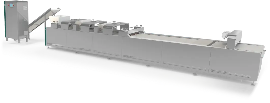 Fully Auto Cereal Bar Cutting & Coating & Packing Line