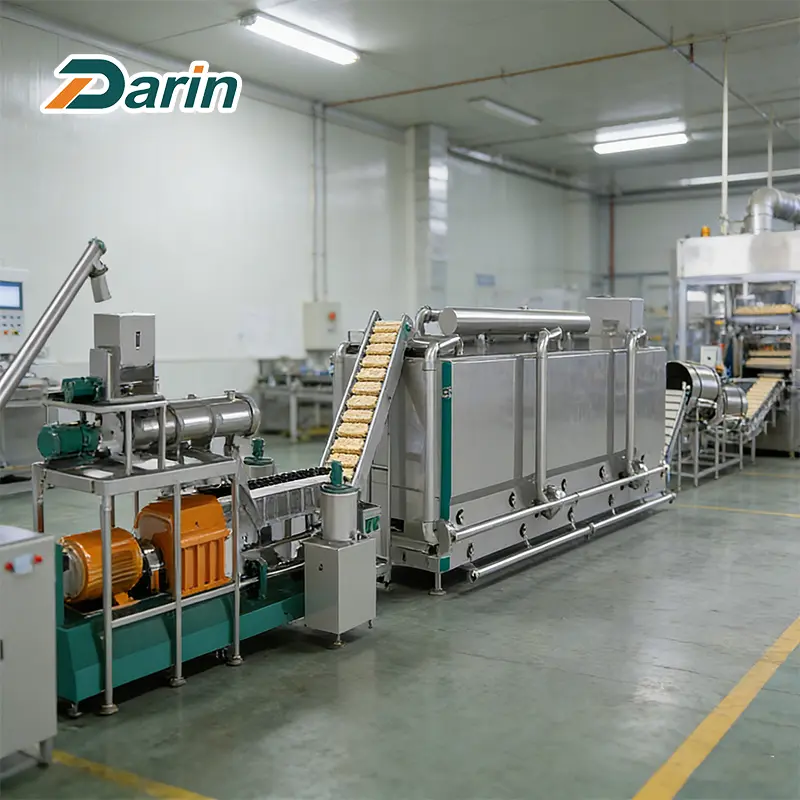 Core Filling Nuggets Extruding Line Workshop