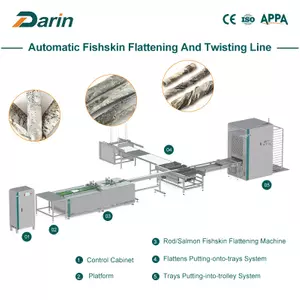 Automatic Fishskin Flattening And Twisting Line