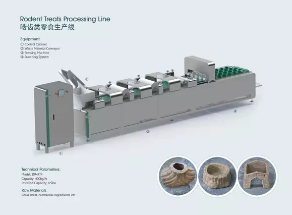 Rodent Treats Processing Line