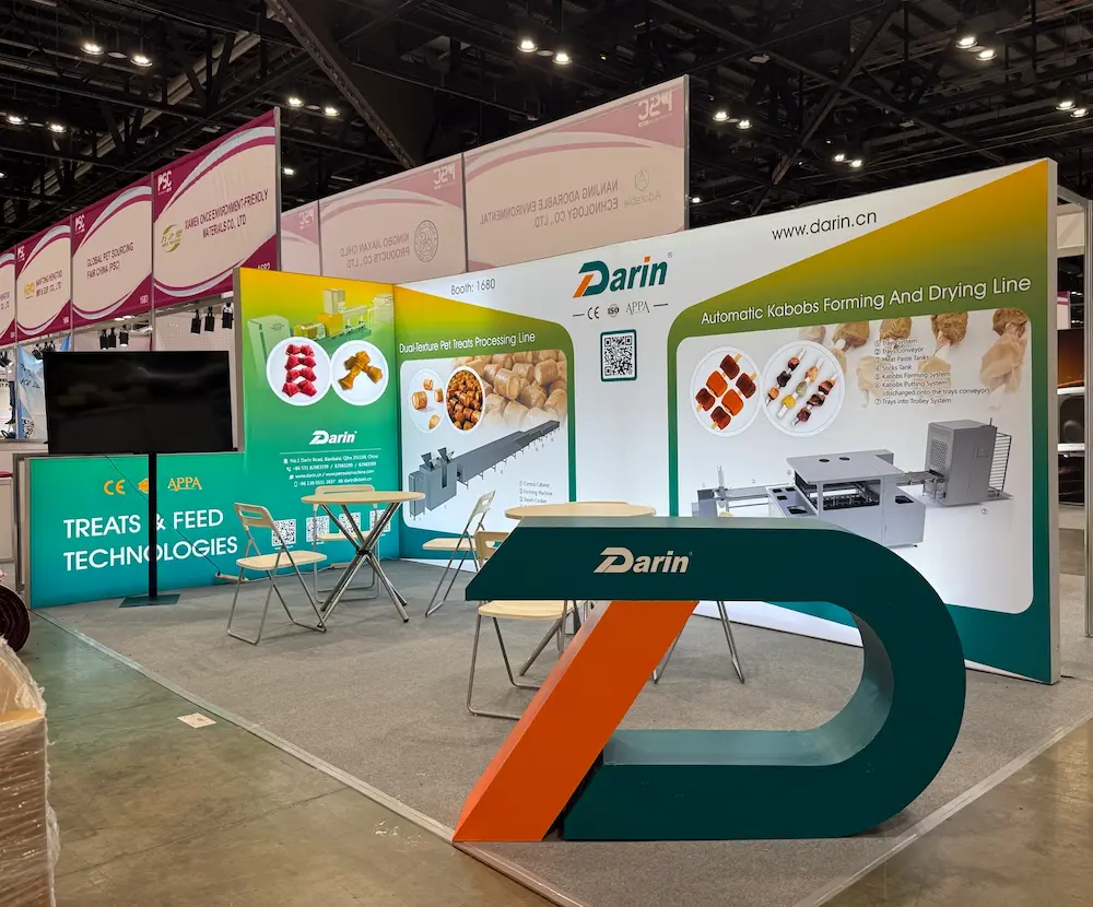 Darin Machinery at Global Pet Expo Booth 1680