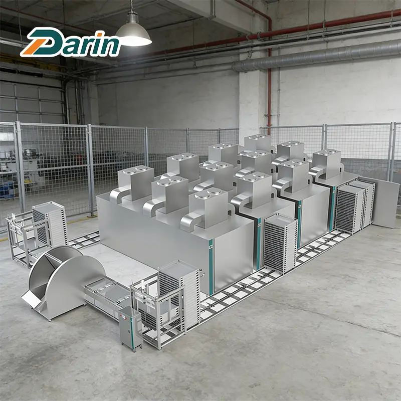 Automatic Pet Treats Drying Room & Pallets Stacking Line Workshop
