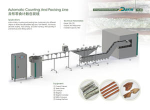 Automatic Counting And Packing Line
