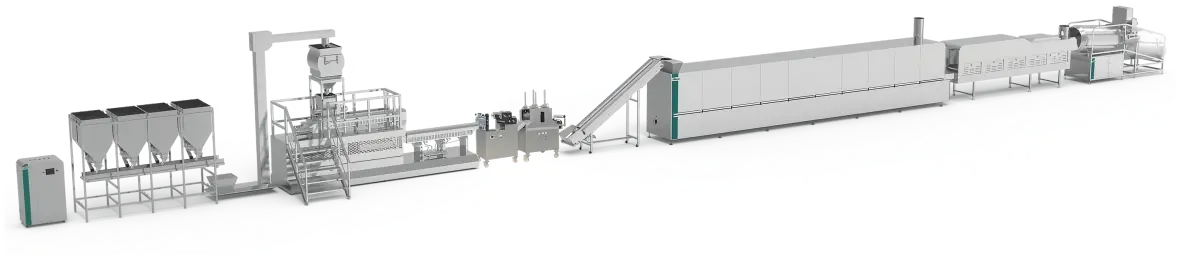 Fully Auto Pasta Macaroni 3D Snack Pellets Extruding Machine Line