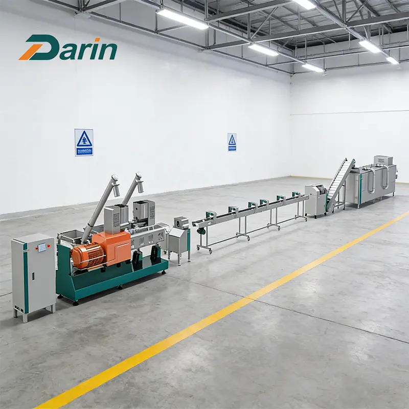 Bi-color Dental Treats Processing Line Workshop