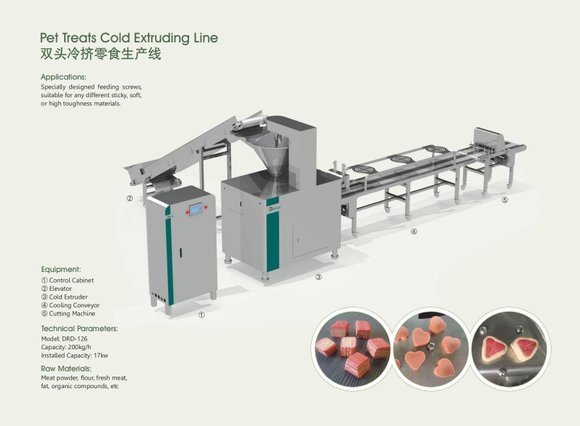 Pet Treats Cold Extruding Line