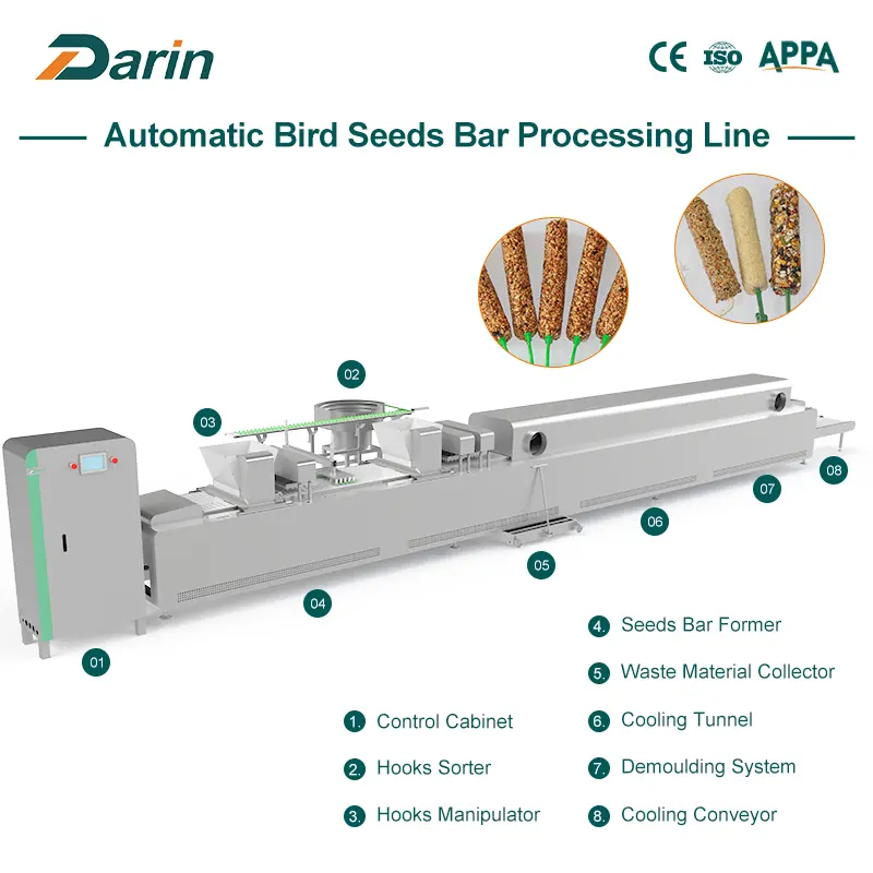Automatic Bird Seeds Bar Processing Line