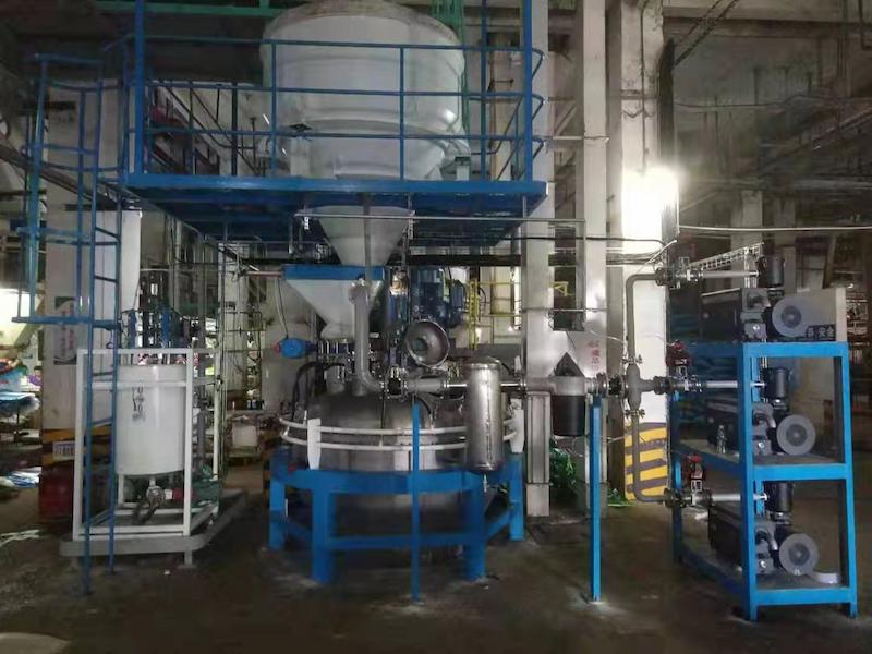 Vacuum spraying machine for pet dog fish feed