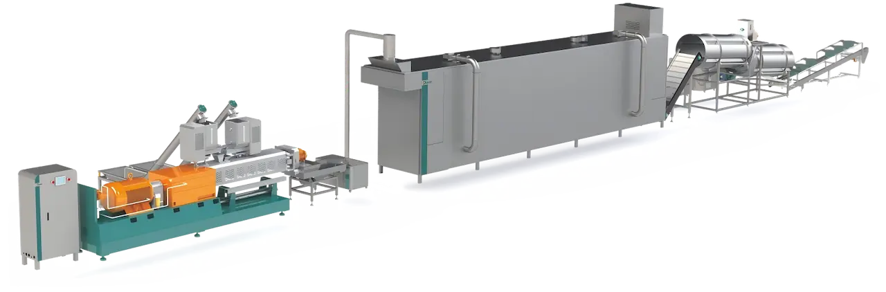 Bi-color Pet Kibbles Extruding Line