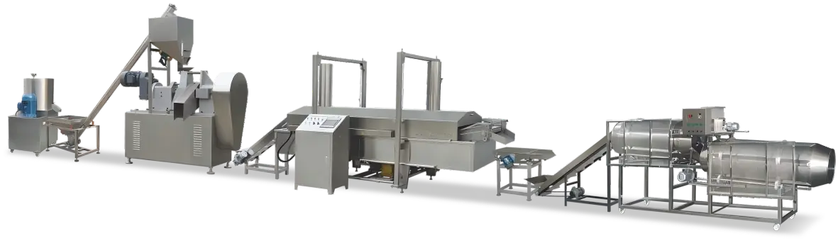 Kurkure Cheetos Nik Naks Corn Curls Processing Line